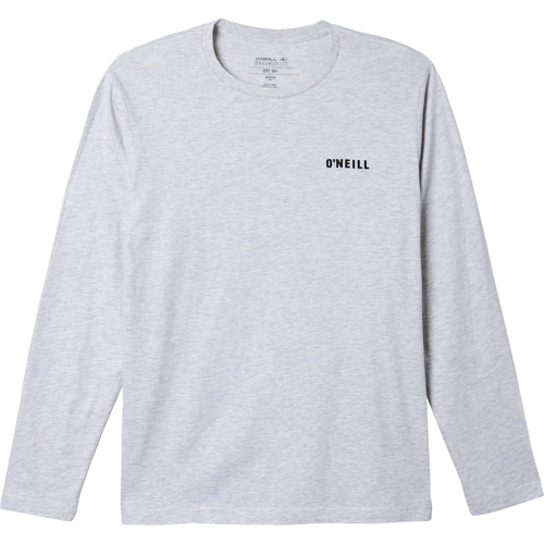 O'Neill Bream Trvlr Long Sleeve Shirt for Men Heather Grey Large